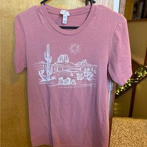 Women’s Desert Scene western graphic T-Shirt